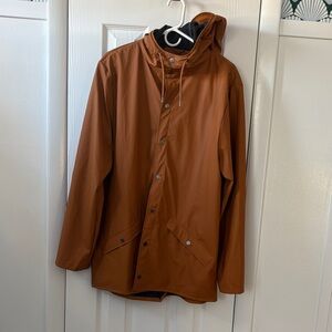 Men's RAINS Rain Jacket Large